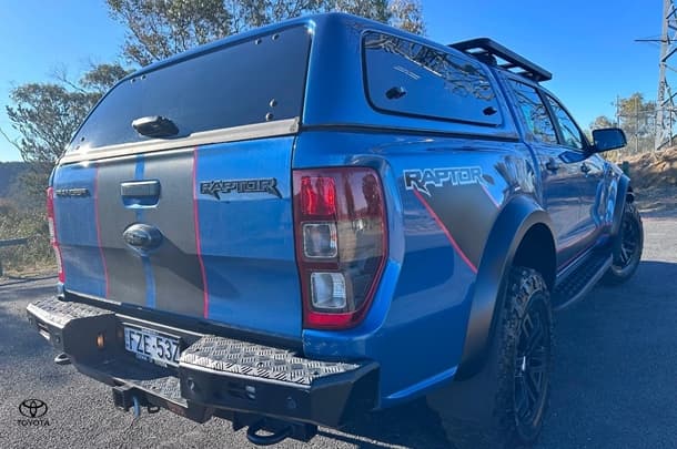 2021 Ford Ranger Raptor X in Black