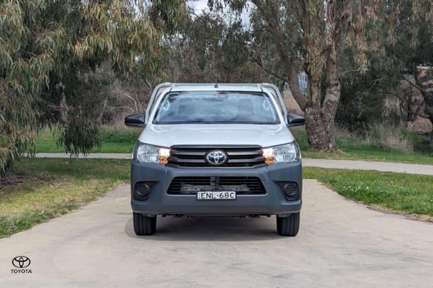 2021 Toyota Hilux Workmate in White
