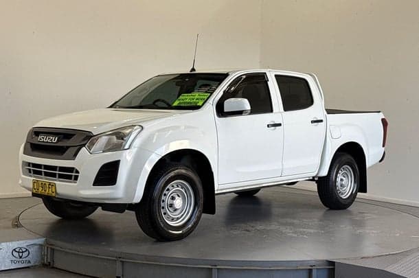 2019 Isuzu D-MAX SX High Ride in White