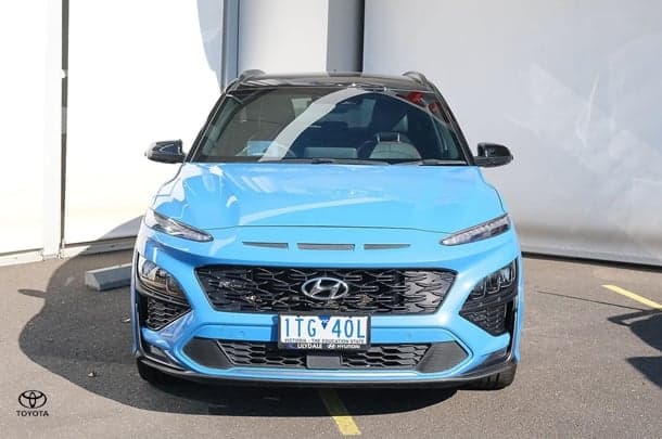 2021 Hyundai Kona N-Line Premium in Blue