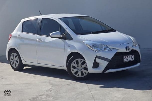 2019 Toyota Yaris Ascent in White