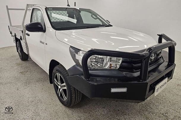 2020 Toyota Hilux Workmate in White