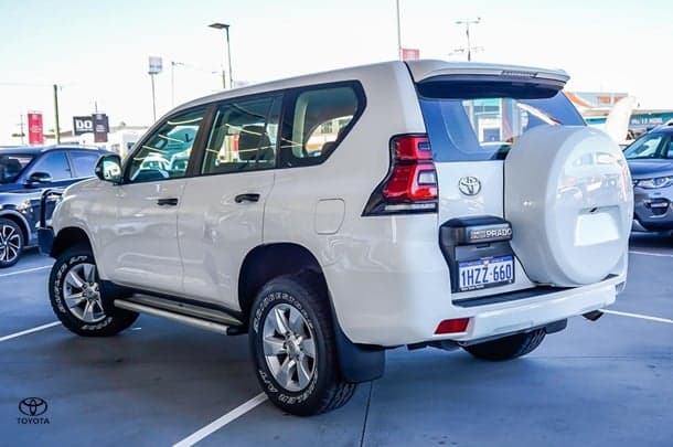 2023 Toyota Landcruiser Prado GX in White
