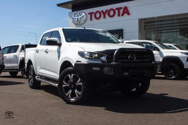 2023 Mazda BT-50 XTR in White