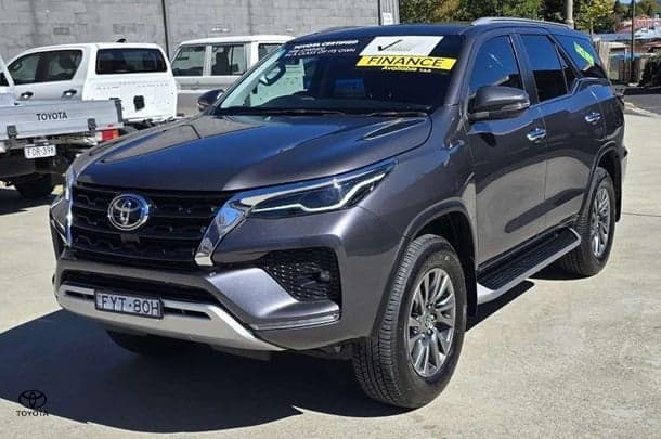 2021 Toyota Fortuner Crusade in Silver