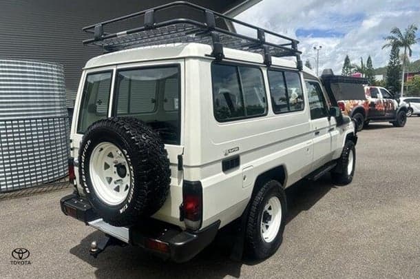 2011 Toyota Landcruiser Workmate Troopcarrier in White