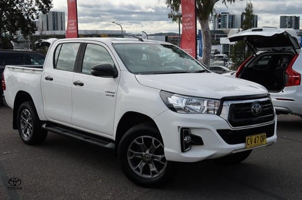 2019 Toyota Hilux SR Hi-Rider in White