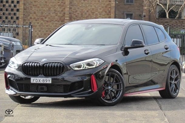 2023 BMW 1 Series 128ti in Black