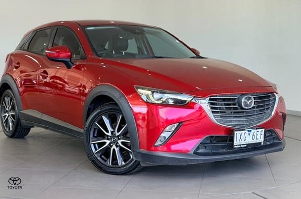 2017 Mazda CX-3 sTouring in Red