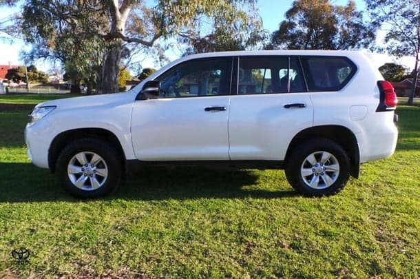 2021 Toyota Landcruiser Prado GX in White
