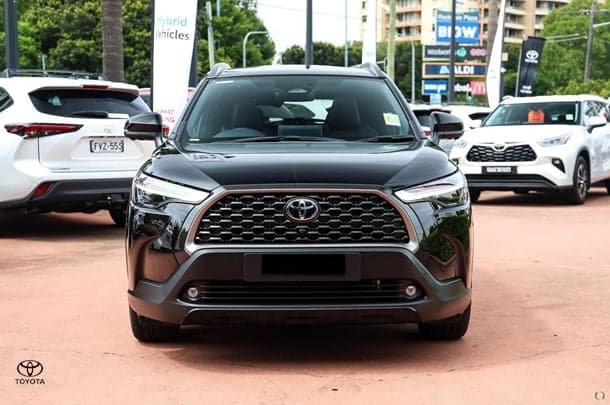 2025 Toyota Corolla Cross Atmos AWD in Black