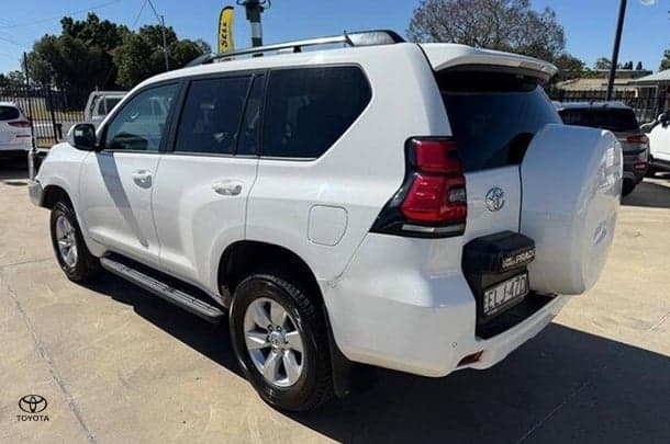 2020 Toyota Landcruiser Prado GXL in White