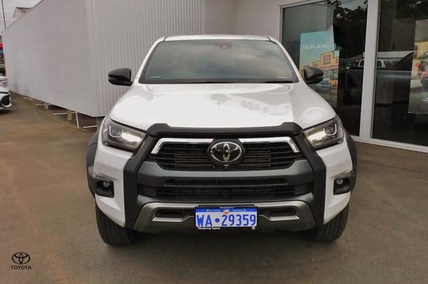 2023 Toyota Hilux Rogue in White
