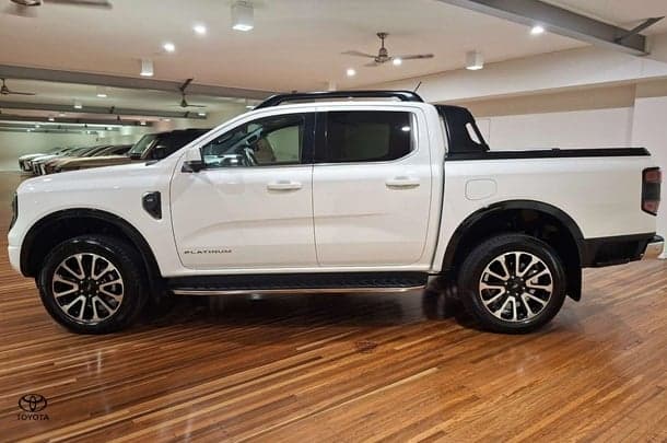 2023 Ford Ranger Platinum in White