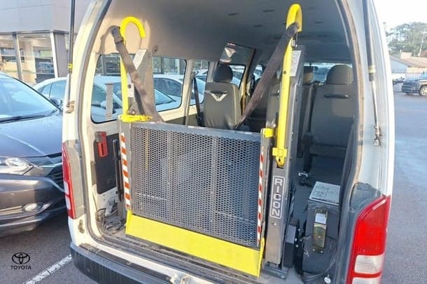 2018 Toyota Hiace SLWB in White