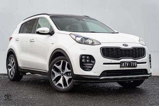 2018 Kia Sportage GT-Line in White