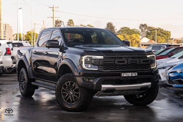 2022 Ford Ranger Raptor in Silver