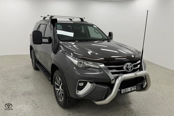 2018 Toyota Fortuner Crusade in Silver