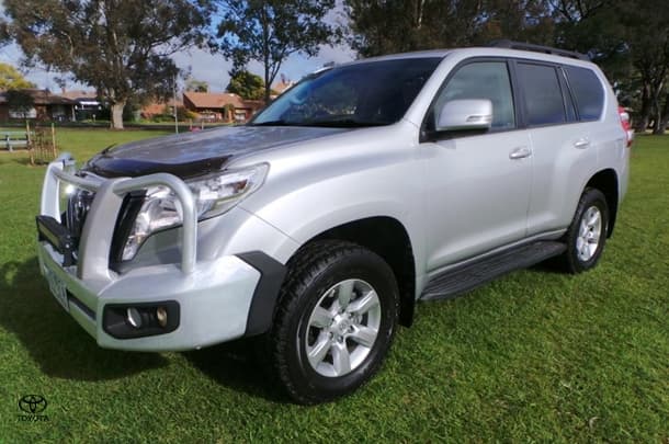 2015 Toyota Landcruiser Prado GXL in Silver