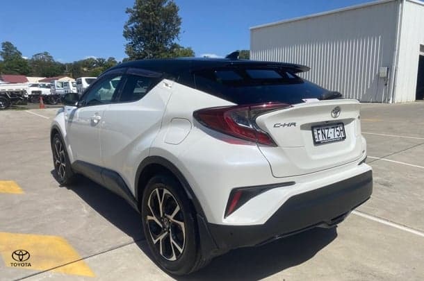 2018 Toyota C-HR Koba AWD in Two Tone White