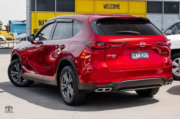 2023 Mazda CX-60 P50e Evolve in Red