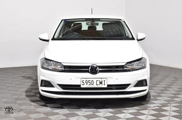 2021 Volkswagen Polo 85TSI Comfortline in Pure White