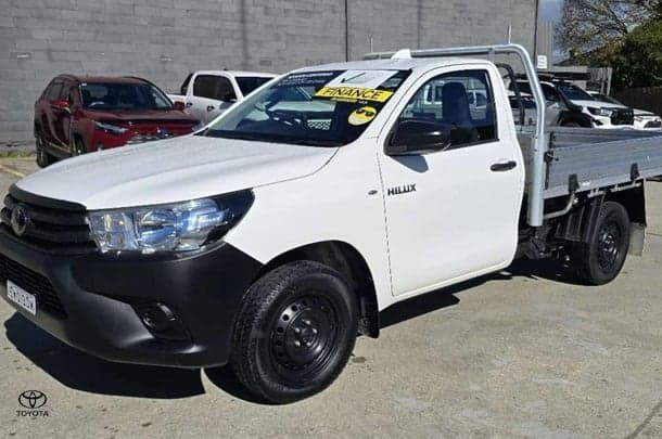 2022 Toyota Hilux Workmate in White