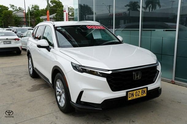 2024 Honda CR-V VTi L in Platinum White