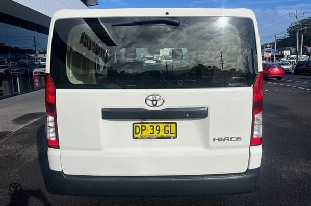 2022 Toyota Hiace LWB in White