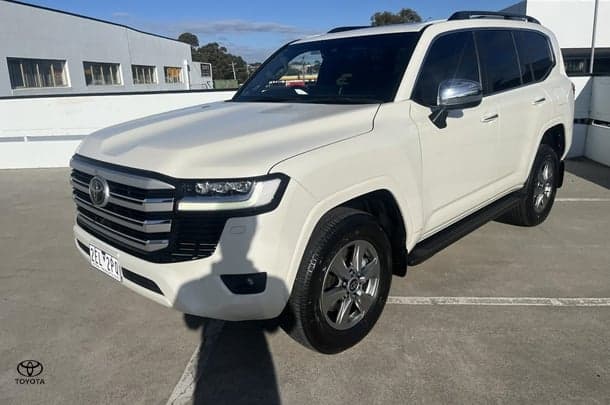 2023 Toyota Landcruiser Sahara in White