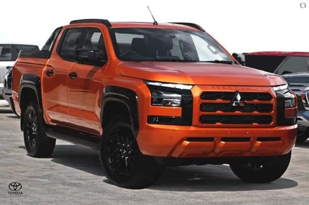 2025 Mitsubishi Triton GSR in Orange