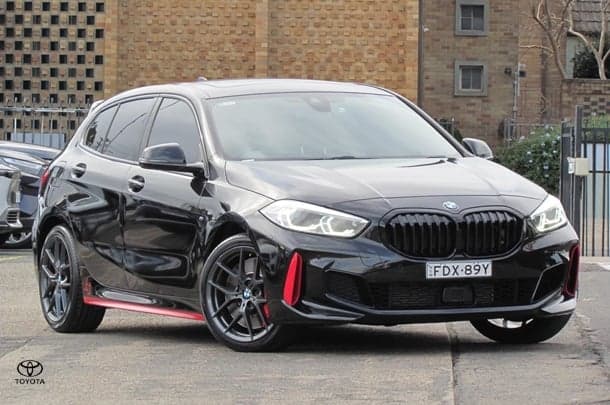 2023 BMW 1 Series 128ti in Black