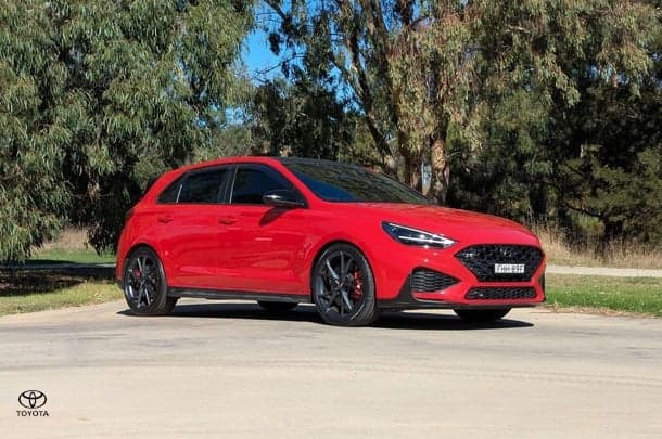 2021 Hyundai i30 N in Red
