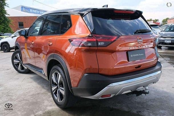 2023 Nissan X-TRAIL Ti in Sunset Orange