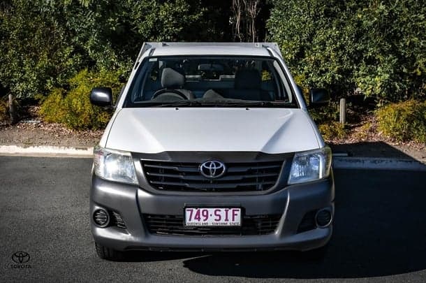 2012 Toyota Hilux Workmate in White