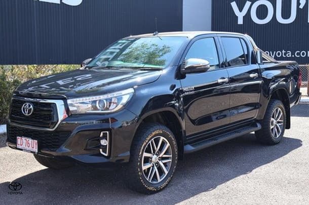2019 Toyota Hilux SR5 in Black