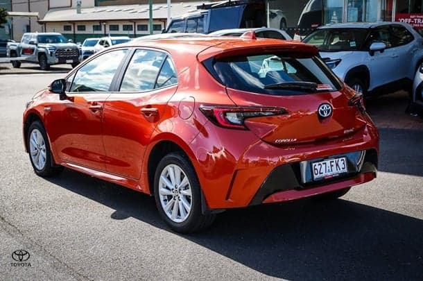 2022 Toyota Corolla Ascent Sport in Orange