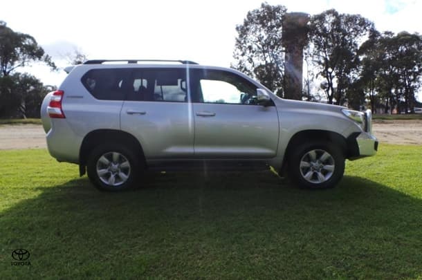 2015 Toyota Landcruiser Prado GXL in Silver