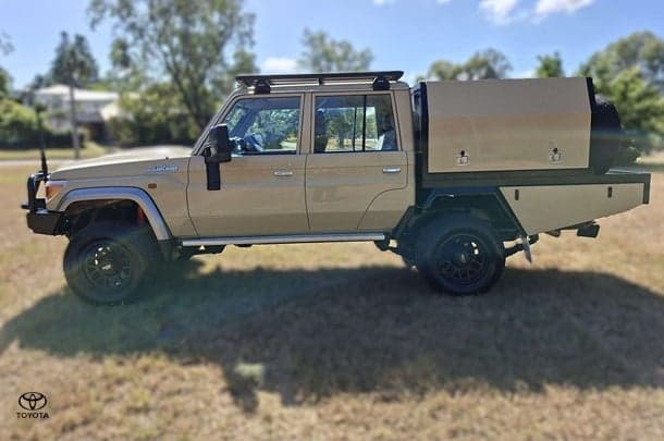 2021 Toyota Landcruiser GXL in Beige
