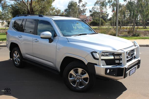 2023 Toyota Landcruiser VX in Silver