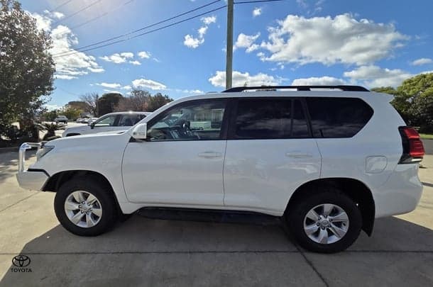 2019 Toyota Landcruiser Prado GXL in White