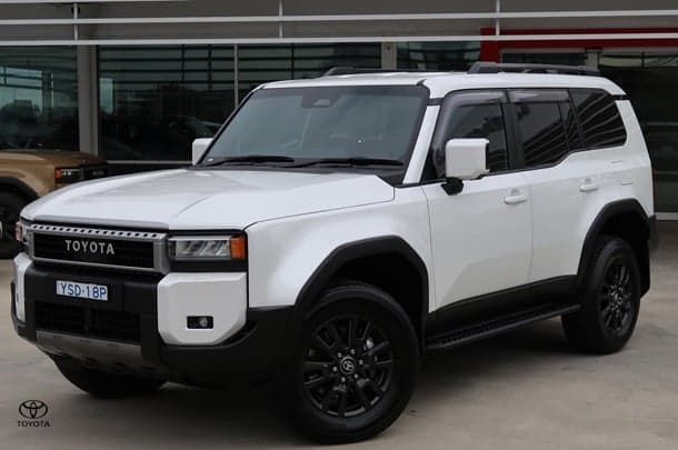 2024 Toyota Landcruiser Prado GXL in White