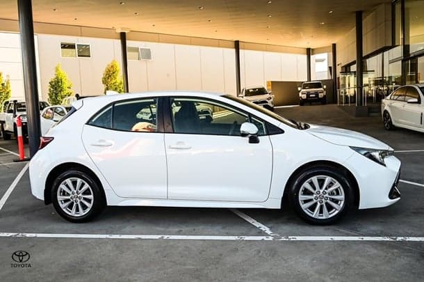 2024 Toyota Corolla Ascent Sport in White