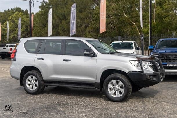 2022 Toyota Landcruiser Prado GX in Silver