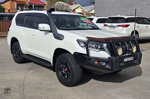 2021 Toyota Landcruiser Prado GXL in White