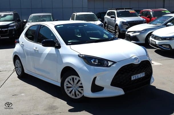 2026 Toyota Yaris Ascent Sport Hybrid in White