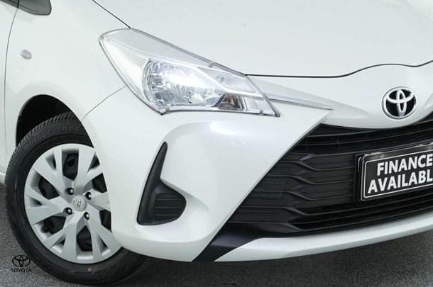 2019 Toyota Yaris ASCENT in White