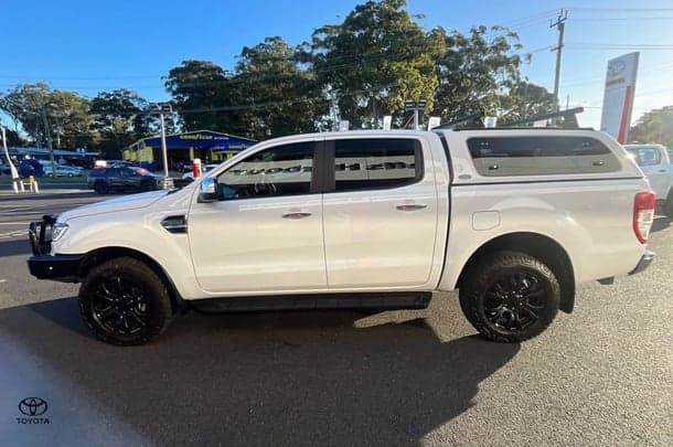2019 Ford Ranger XLT in White