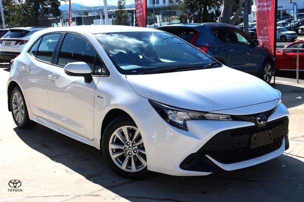 2024 Toyota Corolla Ascent Sport Hybrid in White
