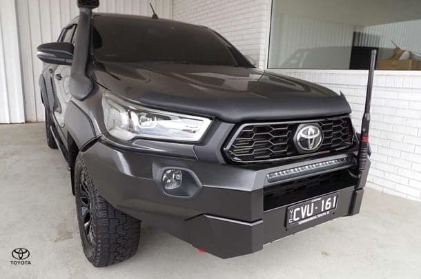 2021 Toyota Hilux Rugged X in Silver